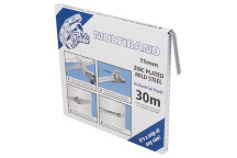 30 MTRS X 11MM MILD STEEL ZINC MULTIBAND