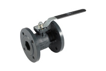 1\"BSP CI Ball Valves Flanged ISO5211 PN16