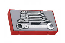 Teng TT6508RF Flexible Ratchet Spanner Set, 8 Piece