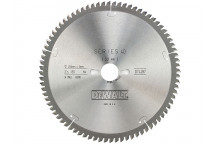 DEWALT Series 40 Circular Saw Blade 250 x 30mm x 80T TCG/Neg