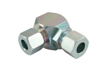 10MM OD SW ELBOW BANJO COUPLER STEEL (L)