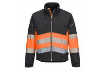 PW375 PW3 Hi-Vis Class 1 Softshell Jacket  4XL