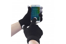 GL16 Touchscreen Knit Glove Black LXL