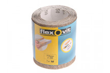 Flexovit General Purpose Sanding Roll 115mm x 5m Coarse 80G