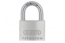 ABUS Mechanical 64TI/40mm TITALIUM Padlock Carded