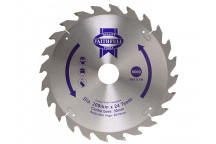 Faithfull TCT Circular Saw Blade 200 x 30mm x 24T POS