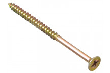 ForgeFix Multi-Purpose Pozi Compatible Screw CSK ST ZYP 5.0 x 80mm Box 100