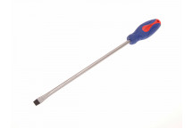 Faithfull Soft Grip Screwdriver Flared Slotted Tip 10.0 x 300mm