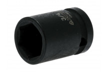 Teng Impact Socket Hexagon 6-Point 1/2in Drive 3/4in