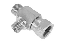 1\" BSP x 1\" BSP x 3/4\" BSP Tee