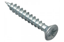 ForgeFix Multi-Purpose Pozi Compatible Screw CSK ST ZP 3.5 x 30mm Box 200