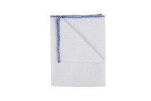 NW6016 Dishcloths Standard (Blue Border) BX1116 Bleached  100211