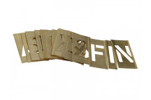 Stencils Set of Brass Interlocking Stencils - Figures 1in