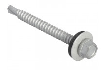 TechFast Hex Head Roofing Screw Self-Drill Light Section 5.5 x 57mm Pack 50