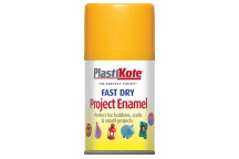 PlastiKote Fast Dry Enamel Aerosol Sunshine Yellow 100ml