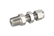 BULKHEAD MALE CONN 3/16 OD 1/8 NPT
