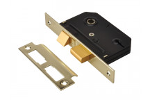 UNION ES-SL Essentials 3 Lever Mortice Sashlock Polished Brass 79mm 3in Visi