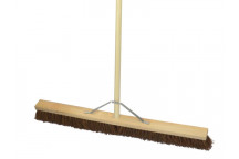 Faithfull Stiff Bassine Broom 900mm (36in) + Handle & Stay