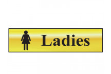 Scan Ladies - Polished Brass Effect 200 x 50mm