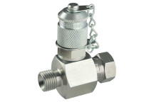 1/4\" BSP Male In-line Tee Test Point
