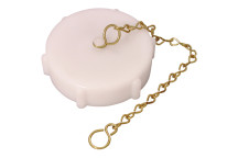 3\" URT POLY BLANKING CAP AND CHAIN