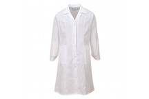 LW56 Princess Line Coat White Medium