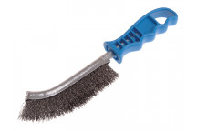 Lessmann Universal Hand Brush 260mm x 28mm 0.35 Crimped Steel Wire