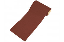Faithfull Aluminium Oxide Sanding Paper Roll Red Heavy-Duty 115mm x 10m 120G