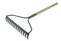 Faithfull Countryman Garden Rake 14 Flat Tines