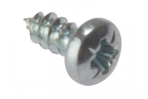 ForgeFix Self-Tapping Screw Pozi Compatible Pan Head ZP 1in x 6 Box 200