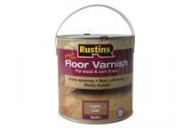 Rustins Quick Dry Coloured Floor Varnish Light Oak 2.5 litre