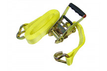 Faithfull Ratchet Tie-Down 8m x 50mm Trucker Breaking Strain 4000kg