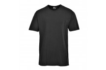 B120 Thermal T-Shirt Short Sleeve Black Large