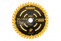 DEWALT Cordless Extreme Framing Circular Saw Blade 165 x 20mm x 40T