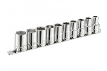 Expert Socket Set of 10 Metric 1/2in Drive