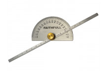 Faithfull Depth Gauge with Protractor 150mm (6in)