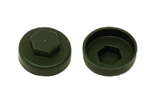 ForgeFix TechFast Cover Cap Olive Green 19mm (Pack 100)