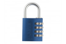 ABUS Mechanical 145/40 40mm Aluminium Combination Padlock Blue 49523