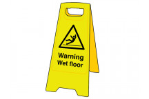 Scan Heavy-Duty \'A\' Board: Warning Wet Floor