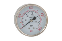 63MM 0-12B STST.1/4\"BSP CNTR BK DRY GAUG