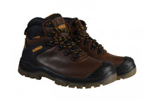 DEWALT Newark S3 Waterproof Safety Hiker Brown Boots UK 10 EUR 44