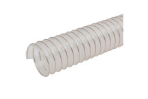 100MM LIGHT PUR DUCTING 0.4MM WALL 10M