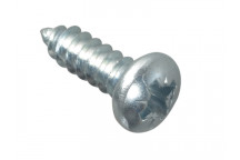 ForgeFix Self-Tapping Screw Pozi Compatible Pan Head ZP 1/2in x 8 ForgePack 40