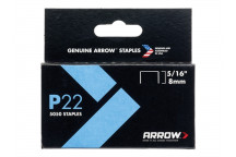 Arrow P22 Staples 8mm ( 5/16in) Box 5050