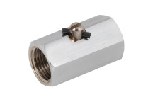 1/4\"BSP Brass Ball Valve BSPP Screw driver Slot Piece Bronze