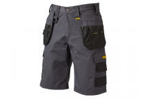 DEWALT Cheverley Lightweight Grey Polycotton Shorts Waist 30in