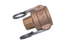 3/4\" NPT MALE COUPLER TYPE B BRASS