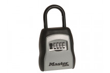 Master Lock 5400E Portable Shackled Combination Key Lock Box (Up To 3 Keys)