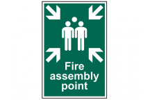 Scan Fire Assembly Point - PVC 200 x 300mm