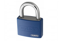 ABUS Mechanical T65AL/40mm My Lock Aluminium Padlock Blue